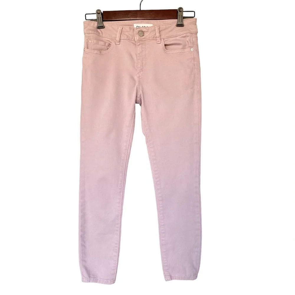 DL1961 Lavender Florence Instasculpt Cropped Jeans 24